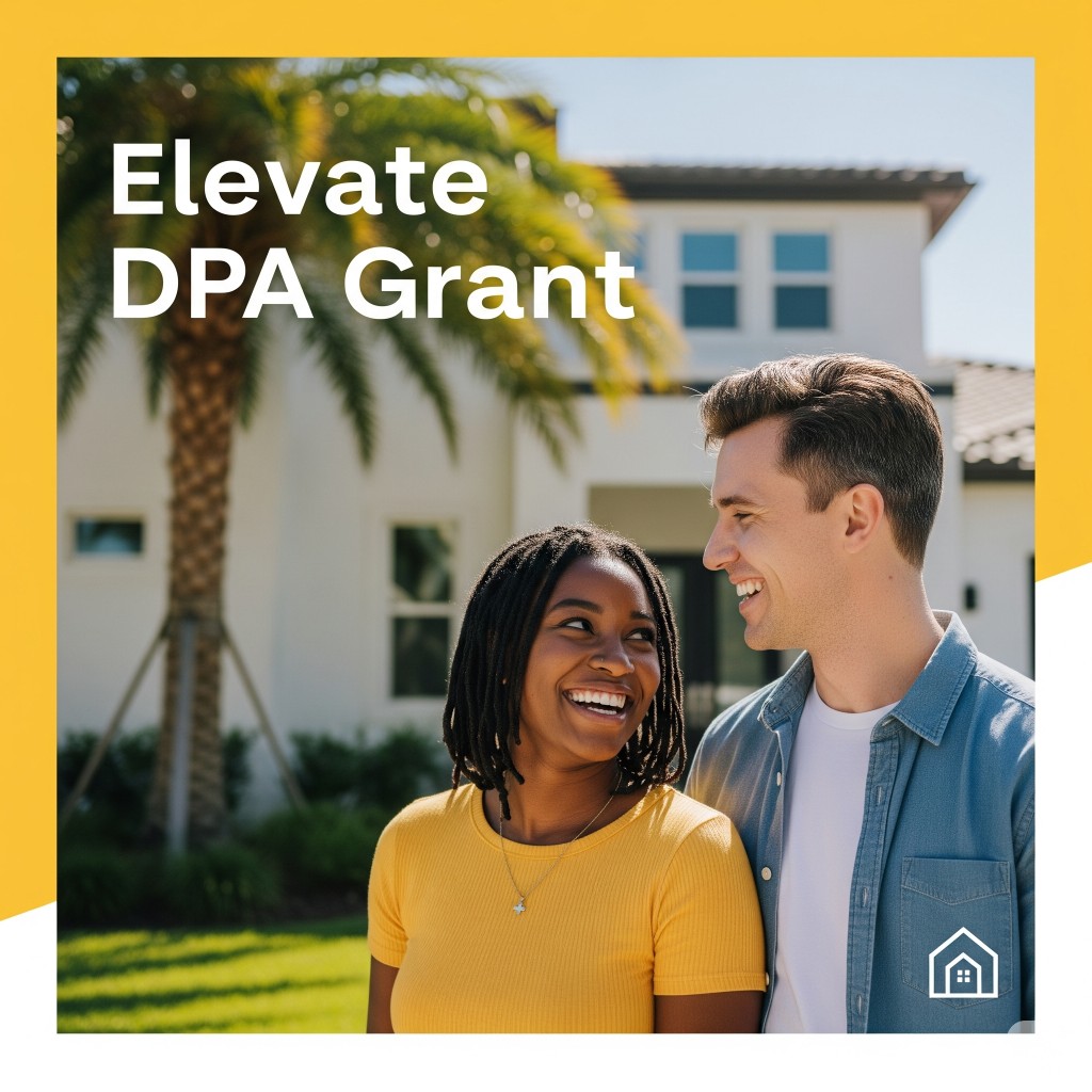 Elevate DPA Grant. Grant assistance for first-time homebuyers.