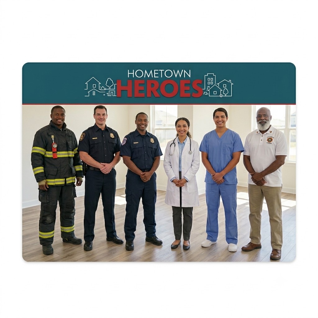 Florida Hometown Heroes down payment assistance for eligible Florida homebuyers.